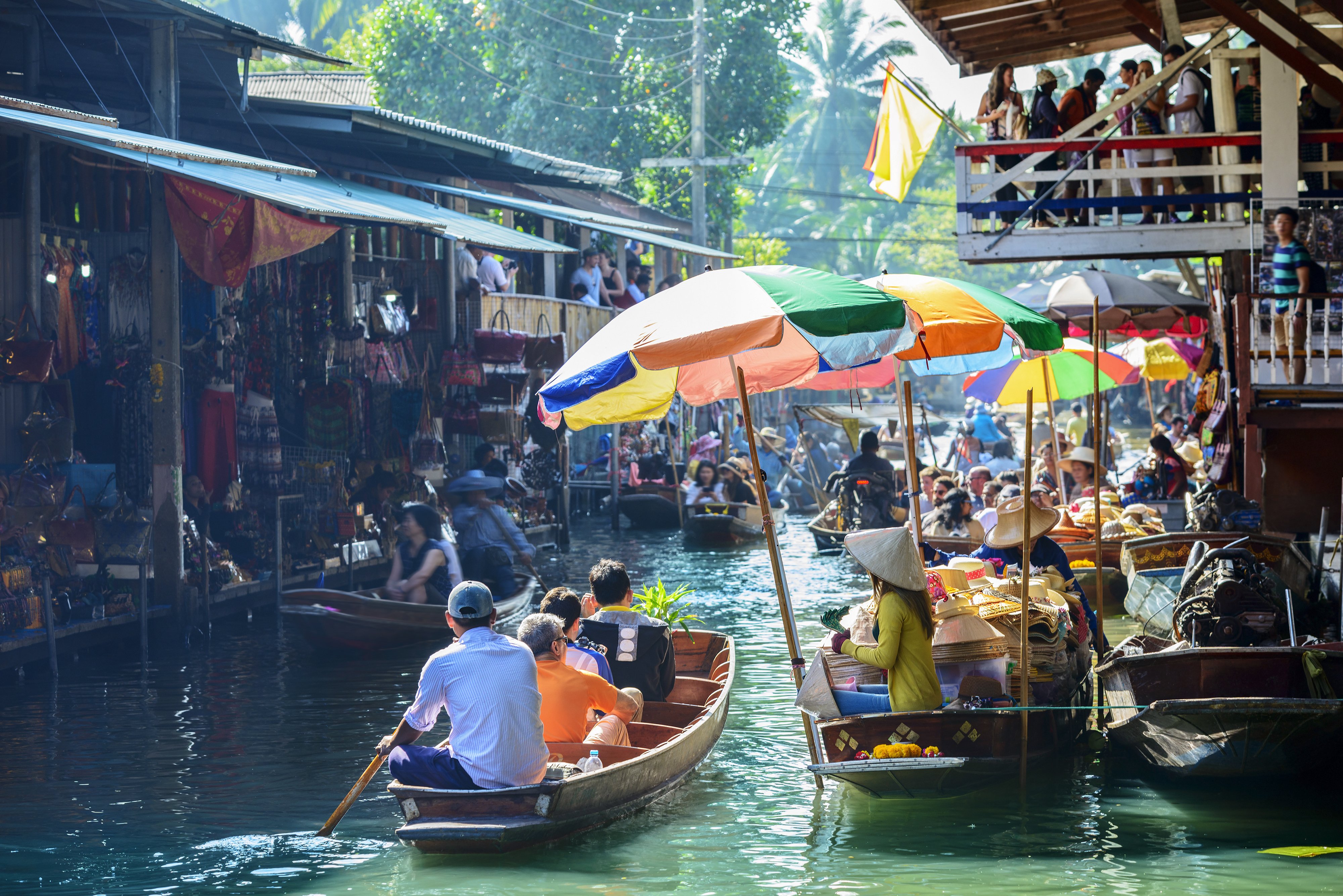 Bangkok floating market