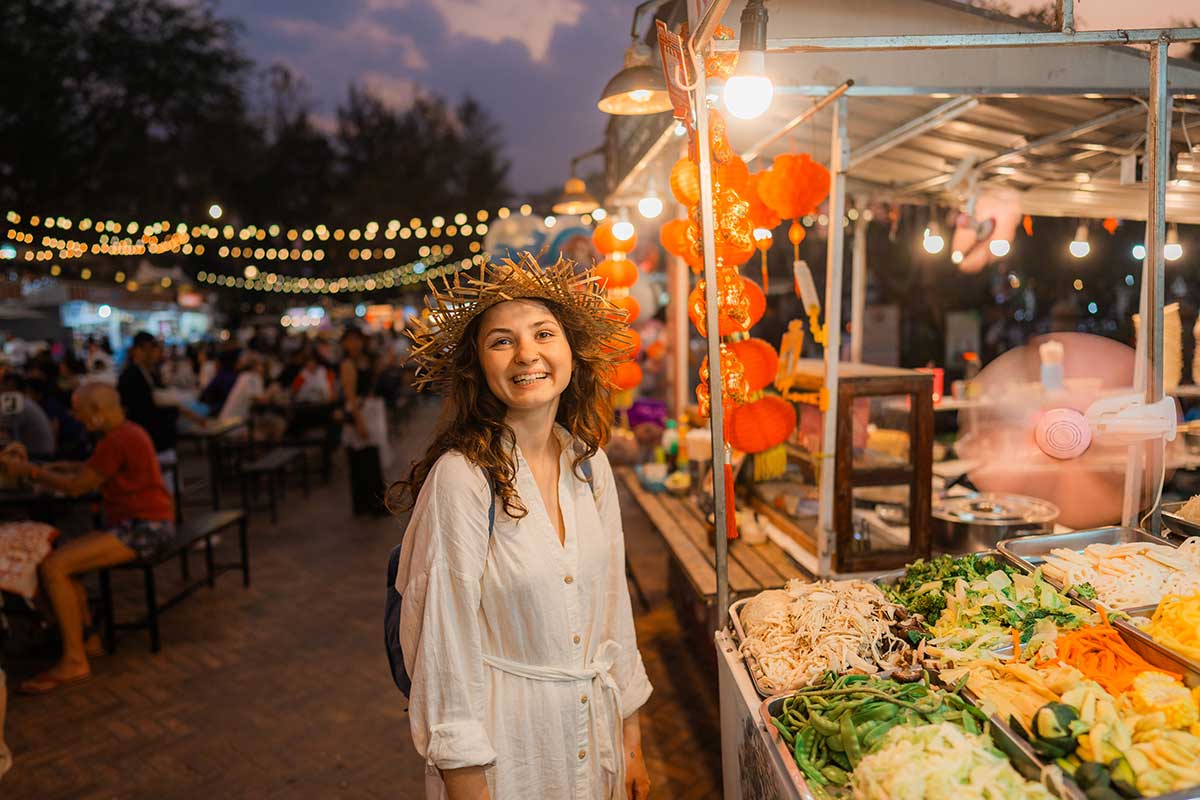 night markets Asia