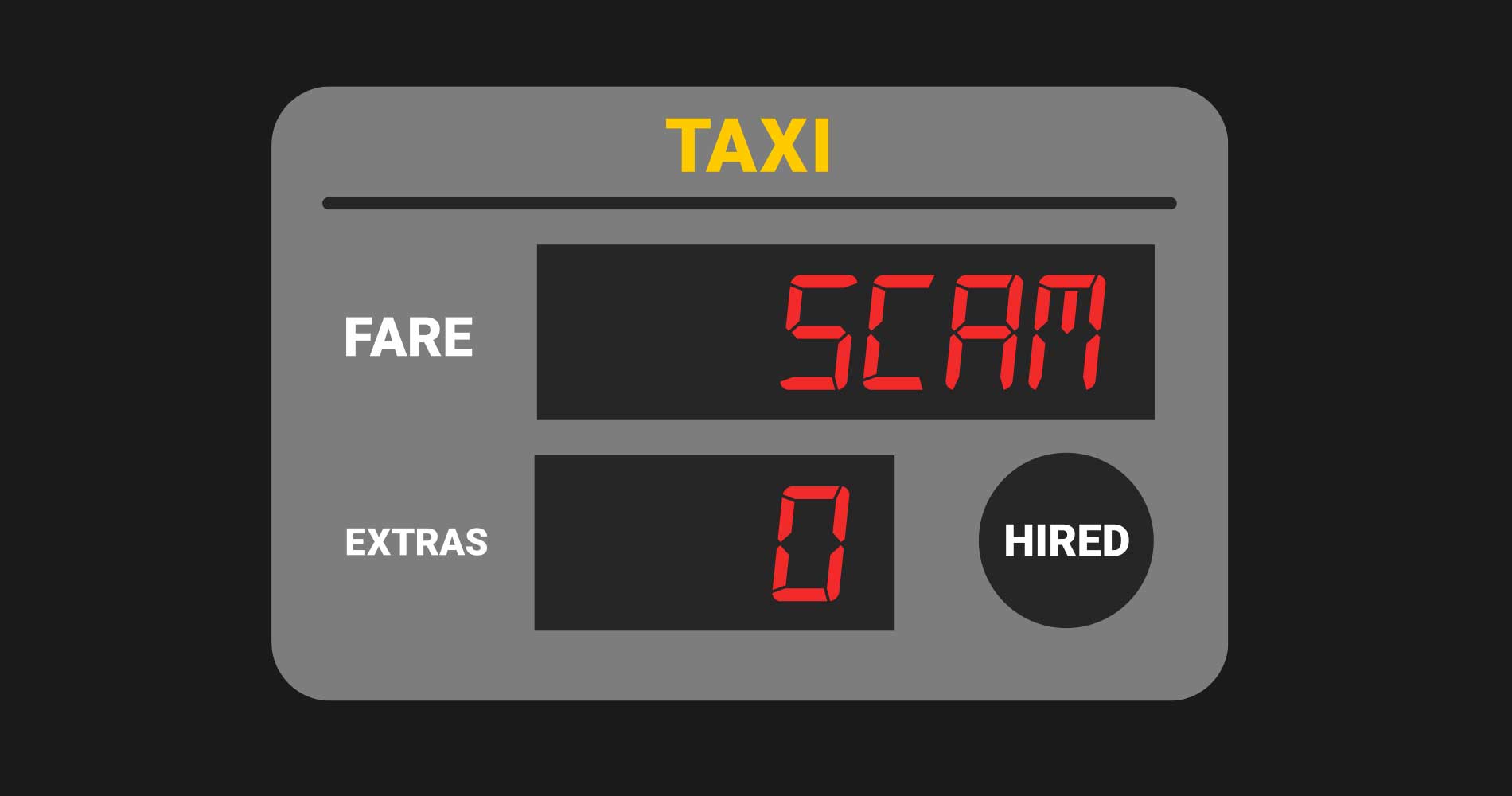 travel scam taxi overcharge