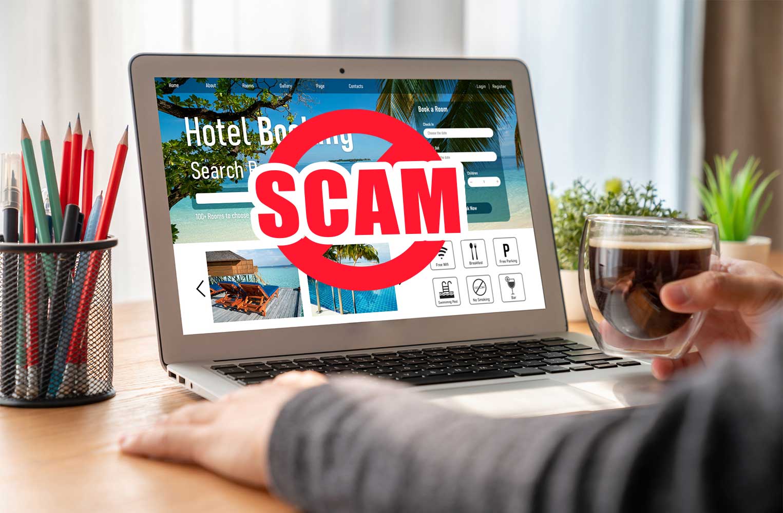 travel scam fake booking site