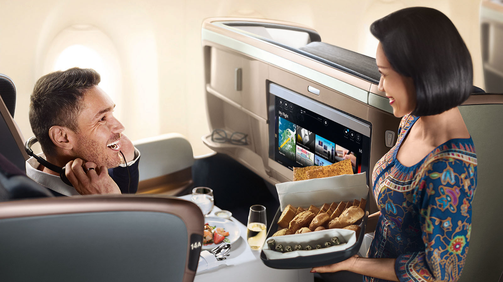 Singapore Airlines Business Class